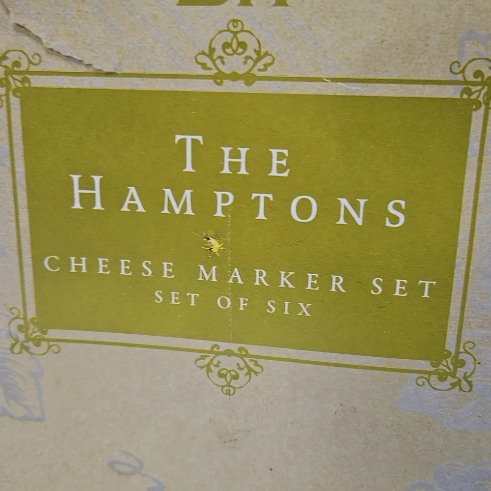 Boston‎ Warehouse The Hamptons Cheese Marker set